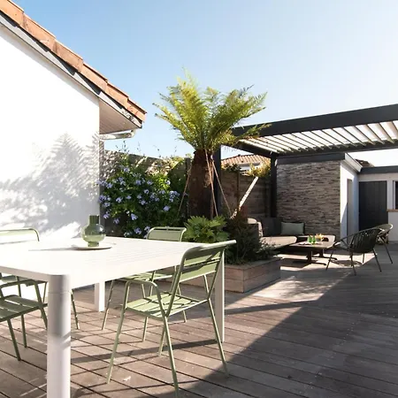 Lous Pins - - Terrasse Vakantiehuis Capbreton